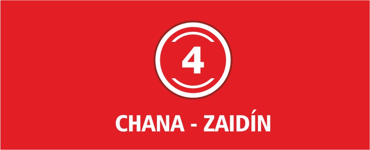 Línea 4 Chana Zaidín