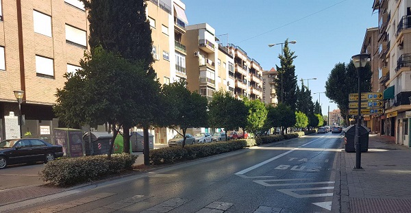 Carril bus en Villarejo