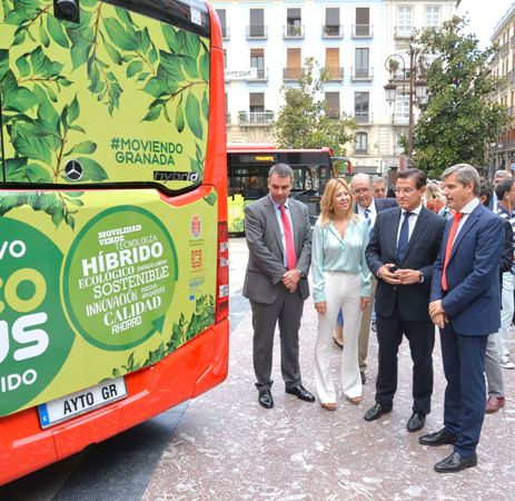 presentation  hybrid buses  granada