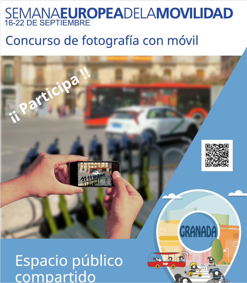 concurso de fotografía semana europea de la movilidad 2024 granada