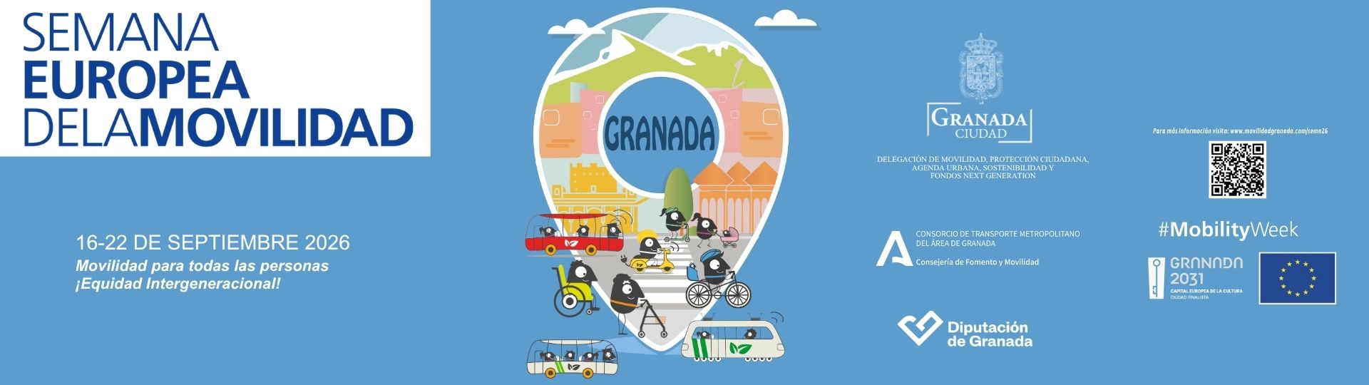 Semana Europea de la Movilidad 2026 en Granada